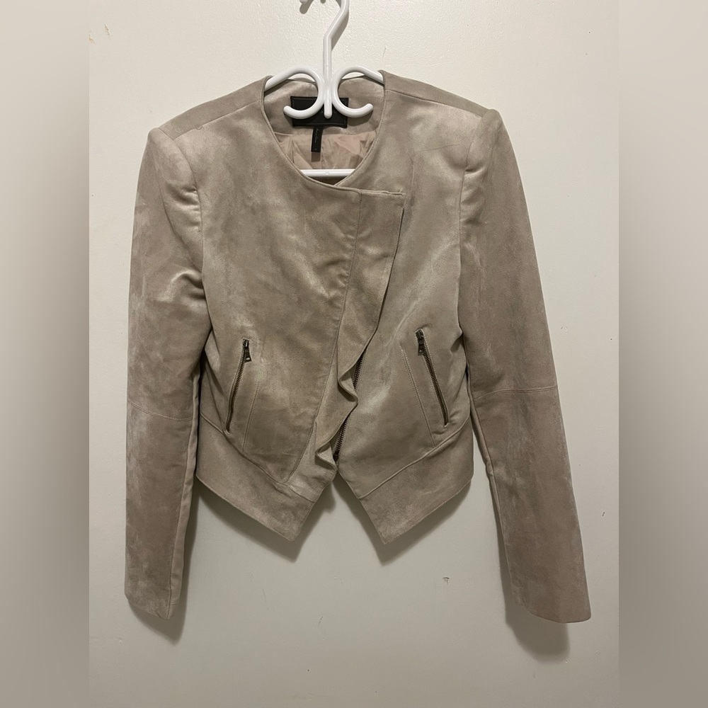 BCBG Suede Jacket, Size M